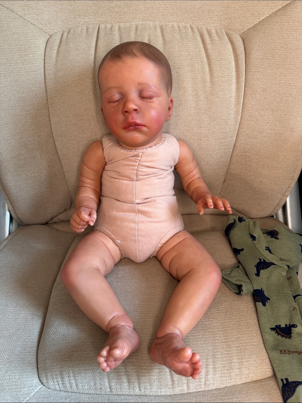 Realistic reborn baby doll